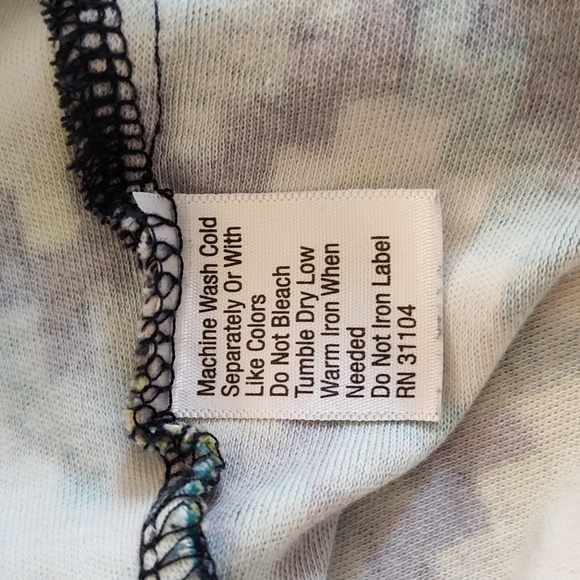 Kim Rogers Top Size 2X Boatneck Cotton Casual Colorful Fall Winter Comfy Tshirt - Picture 4 of 6